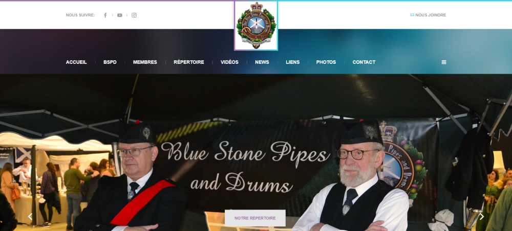 Blue Stone Pipes & Drums