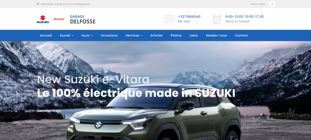 Garage Delfosse Suzuki & Isuzu